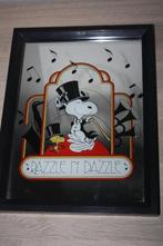 Oude Snoopy spiegel , Razzle N' Dazzle , 1958 , 1965, Collections, Personnages de BD, Autres types, Utilisé, Enlèvement ou Envoi