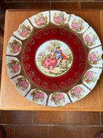 Assiette décorative vintage en porcelaine  histoire d'amour, Enlèvement, Comme neuf