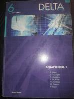 cursus delta 6 : analyse deel 1 - met cd, Boeken, Ophalen of Verzenden, Zo goed als nieuw