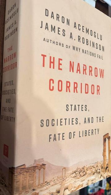 The narrow corridor - acemoglu & Robinson beschikbaar voor biedingen