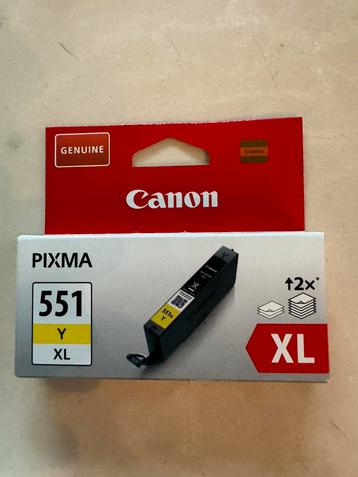 Canon PIXMA CLI-551Y XL jaune, Enlèvement ou Envoi, Neuf