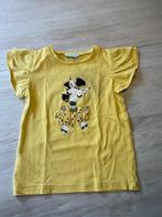 T-shirt + broek mt 128, Kinderen en Baby's, Ophalen, Majoral / H&M, Meisje, Zo goed als nieuw