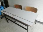 oude schoolbank, Ophalen, Gebruikt, Bureau