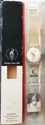 Montre SWATCH GZ150L Olympic Team Belgium 1996 neuve, boite, Ophalen of Verzenden, Nieuw