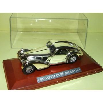 Bugatti coupé Atlantic, Chromée, 1/43., Enlèvement ou Envoi, Neuf, Voiture