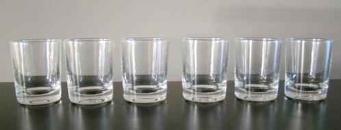 Set van 6 glazen, H=5,3 cm - NIEUW, Huis en Inrichting, Keuken | Servies, Nieuw, Glas of Glazen, Glas, Ophalen of Verzenden