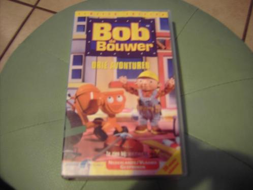 Video Bob de bouwer, Cd's en Dvd's, VHS | Kinderen en Jeugd, Gebruikt, Kinderprogramma's en -films, Ophalen of Verzenden