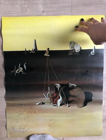 Poster van schilderij Salvador Dalí