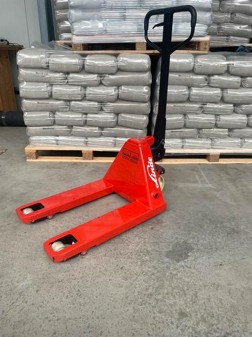 Linde transpallet / pompwagen / palletwagen, Doe-het-zelf en Bouw, Palletwagens en Pompwagens, Zo goed als nieuw, Ophalen