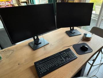 Pc Intel Nuc avec 2 écrans Iiyama 27 pouces beschikbaar voor biedingen