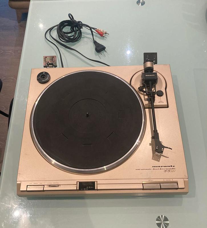 Platenspeler Marantz TT210 Semi automatisch/ direct drive., Audio, Tv en Foto, Platenspelers, Zo goed als nieuw, Platenspeler