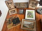 Set schilderijen, Antiek en Kunst, Ophalen of Verzenden