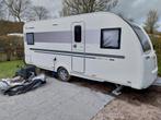 Adria caravan 512 up met voortent opblaasbaar, Caravans en Kamperen, Particulier, Reservewiel, Adria