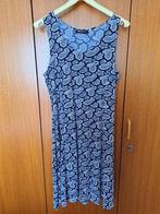 Jurk donkerblauw met cashmere print maat L, Blauw, Maat 42/44 (L), Ophalen of Verzenden, Zo goed als nieuw