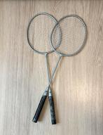 2 badmintonrackets van Hoegaarden, Sport en Fitness, Badminton, Ophalen of Verzenden, Gebruikt, Racket(s)