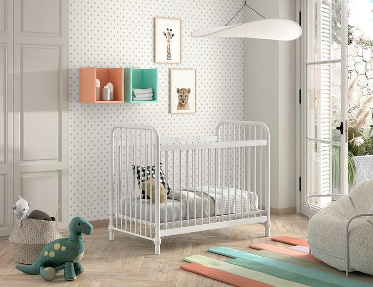 BRONXX MAT GELAKT BABYBEDDEN. VERSCHILLENDE KLEUREN. NIEUW!, Kinderen en Baby's, Babywiegjes en Ledikanten, Nieuw, Ledikant, Ophalen