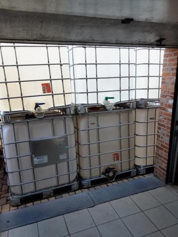ibc 1000liter uit voeding  beschikbaar voor biedingen