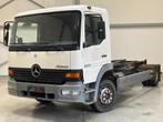 Mercedes-Benz Atego 1217 haakarm vrachtwagen, Wit, Mercedes-Benz, Bedrijf, 2 zetels