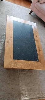 Salontafels van eikenhout en blauwe steen, Huis en Inrichting, Ophalen, Gebruikt, 100 tot 150 cm, 50 tot 100 cm