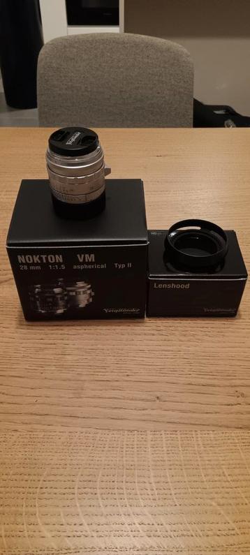 Voigtlander Nokton 28mm f1.5 VMI beschikbaar voor biedingen