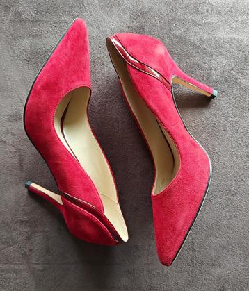 hoge hakken / high heels - rood - 39 - merk penny black beschikbaar voor biedingen