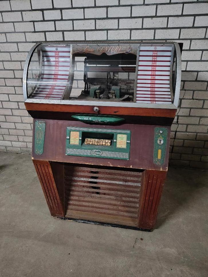 Evans Century (1952) USA jukebox /opknapper !!, Verzamelen, Automaten | Jukeboxen, Ophalen