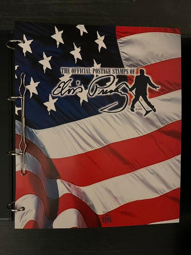 Elvis Presley postzegelverzameling, Verzamelen, Muziek, Artiesten en Beroemdheden, Nieuw, Ophalen