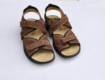 Herensandalen 42 NIEUW, Neuf, Enlèvement ou Envoi, Brun, Sandales