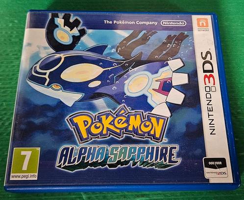 Pokémon Alpha Sapphire, Games en Spelcomputers, Games | Nintendo 2DS en 3DS, Zo goed als nieuw, Ophalen of Verzenden