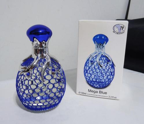 Parfum Vrouwen My Creation MC Mega Blue 100 ml💑😍🤗🎁👌, Handtassen en Accessoires, Uiterlijk | Parfum, Nieuw, Ophalen of Verzenden