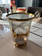 vase en verre vintage, Ophalen of Verzenden