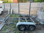 GERESERVEERD: Aanhanger saris 2 ton geremd opknapper, Auto diversen, Aanhangers en Bagagewagens, Ophalen of Verzenden, Zo goed als nieuw