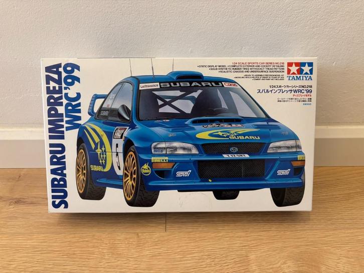 Tamiya Subaru Impreza WRC 1999 1/24 #24218, Hobby & Loisirs créatifs, Modélisme | Voitures & Véhicules, Comme neuf, Voiture, Plus grand que 1:32