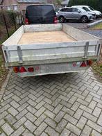 Plateau aanhangwagen, Auto diversen, Aanhangers en Bagagewagens, Ophalen of Verzenden, Gebruikt