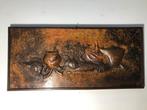 Chengé Baruti - Cuivre repoussé - Congo 76x35 cm, Antiek en Kunst, Antiek | Brons en Koper, Ophalen of Verzenden, Koper