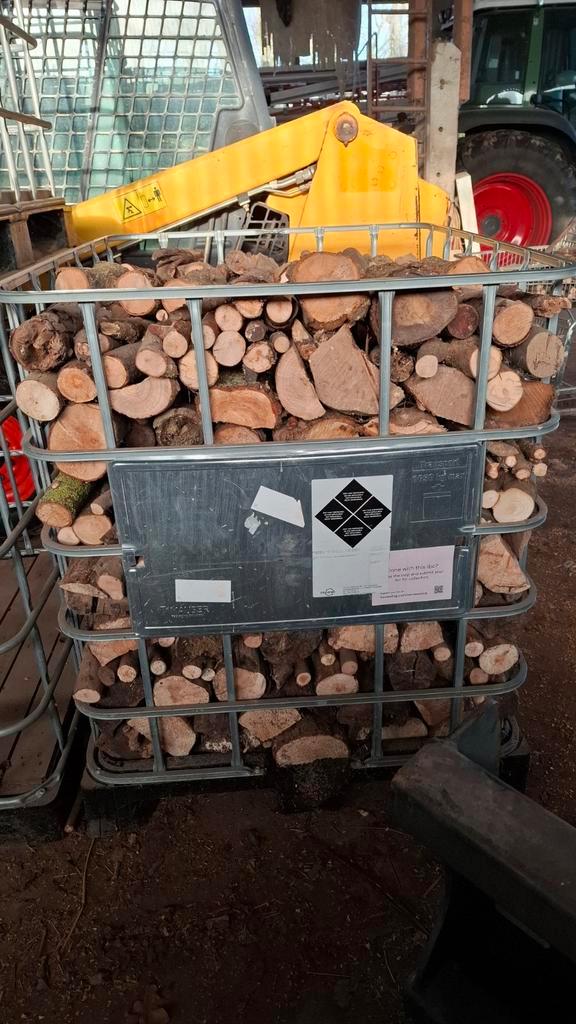 Bois de chauffage sec empilé, 1 m3, scié, 33 ou 50 cm, Jardin & Terrasse, Bois de chauffage, Enlèvement