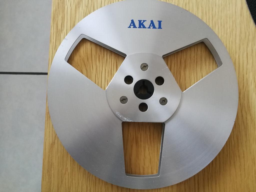 ② Metal Reel Realistic 18 cm en Metal Reel Akai ATR-7M, 18 cm —  Enregistreurs audio — 2ememain
