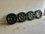 Set Alu velgen 4x100 in 16 inch met Winterbanden, Auto-onderdelen, Banden en Velgen, Ophalen, Gebruikt, Velg(en), 16 inch