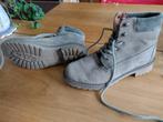 Damesbottine, kleur kaki, maat 39,leder,pels binnenin, Kleding | Dames, Schoenen, Ophalen of Verzenden, Zo goed als nieuw