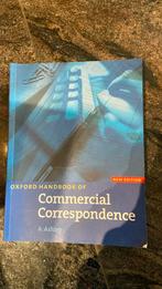 Commercial correspondence Oxford handboek, Ophalen of Verzenden, Zo goed als nieuw