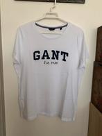 Witte t-shirt van Gant, Kleding | Dames, Ophalen of Verzenden, Nieuw