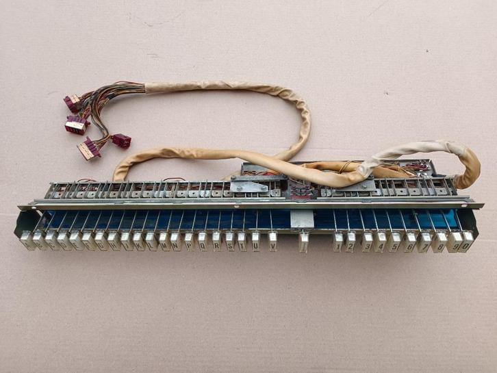 Toetsenbord Wurlitzer 3300 (1969) jukebox, Verzamelen, Automaten | Jukeboxen, Wurlitzer, Verzenden