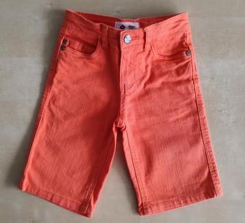 Mooie oranje jeansshort Tex, maat 3/4 jaar beschikbaar voor biedingen