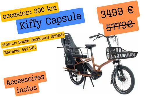 Kiffy-capsule met lange staart, Fietsen en Brommers, Elektrische fietsen, Zo goed als nieuw, Overige merken, Ophalen