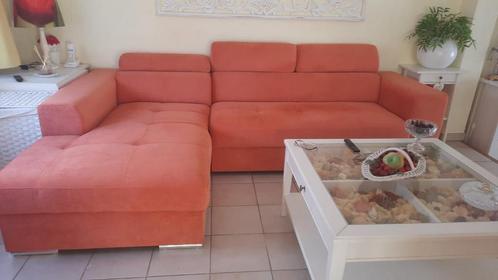 Prachtige zetel met lounge, Huis en Inrichting, Zetels | Complete zithoeken, Zo goed als nieuw, Ophalen
