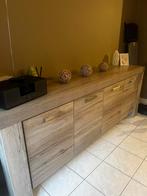 Eettafel met dresoir en stoelen, Huis en Inrichting, Tafels | Eettafels, Ophalen, Vijf personen of meer, Rechthoekig