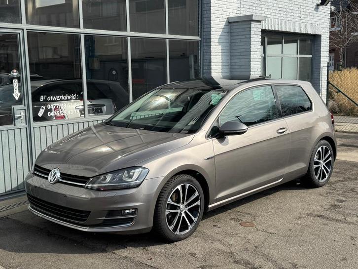 VW Golf 7 1.4 TSI Lounge 125pk zonnedak Pano GPS, Auto's, Volkswagen, Particulier, Golf, ABS, Achteruitrijcamera, Airconditioning