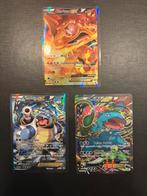 3x xy promo charizard, venusaur, blastoise, Ophalen of Verzenden