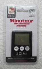 Minuteur Electronique Aimanté (Blanc)., Ophalen of Verzenden, Nieuw