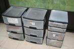 3 x Ladekast opbergbox plastic, Enlèvement ou Envoi